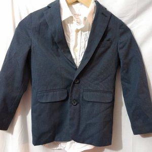 Dockers Boys sz 8 Suit Jacket & White Dress Shirt